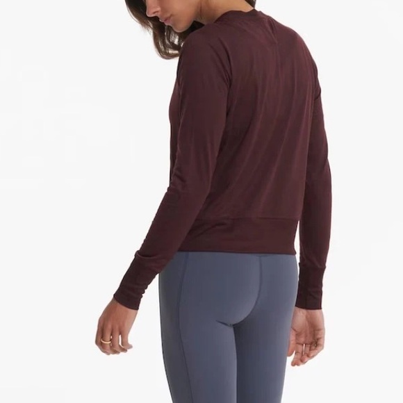 Vuori Womens daydream crew neck sweater Plum Purple Size Small - Picture 2 of 10